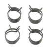 FS00063 FUEL HOSE CLAMP 4 PC KIT - BAND STYLE 11mm ID