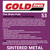 BRAKE PADS GOLDFREN SINTERED SPORTS GF002 - S3 ( PH46 )