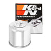 K&N OIL FILTER (HF204 CHR)