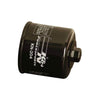 K&N OIL FILTER (HF204 BLK) - KN-204-1