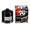 K&N OIL FILTER (HF204 BLK) - KN-204-1