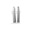 FORK GUARDS KAW KX125/250/500 94-03 WHT