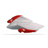 SIDE PANELS HON CRF250R 06-09 WHT/04RED