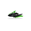 SIDE PANELS KX250F 09-12/KX450F 09-11 05GRN/BLK