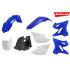 POLISPORT MX RESTYLING KIT YAM YZ125/250 02-18 OEM BLU