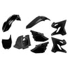 POLISPORT MX RESTYLING KIT YAM YZ125/250 02-18 BLK