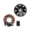 STATOR + MITSUBISHI FLYWHEEL ASSTD APR MODEL (RMS900-104929)